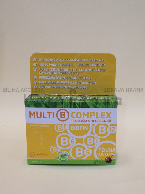 Multi B Komplex 30 Kapsula | Herbasana